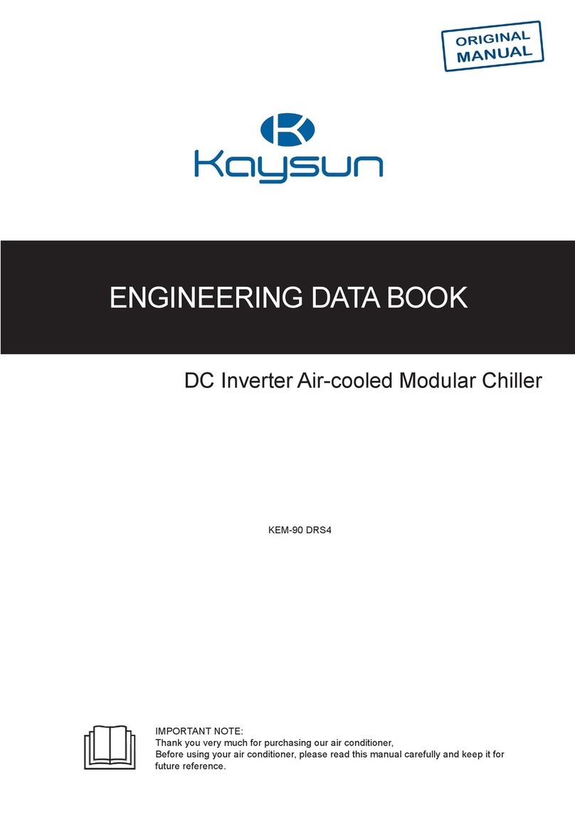 Frigicoll Kaysun KEM-90 DRS4 Engineering data book Frigicoll Kaysun KEM-90 DRS4 Engineering data book