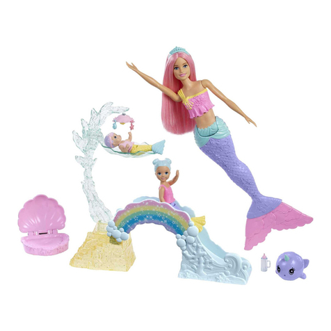 Mattel Barbie FXT25 instructions