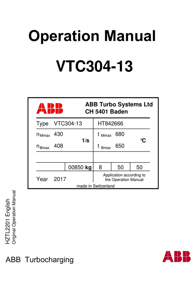 ABB VTC304-13 User manual