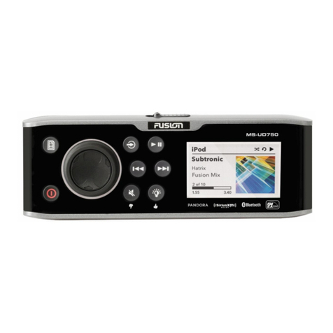 Fusion 750 Series User manual