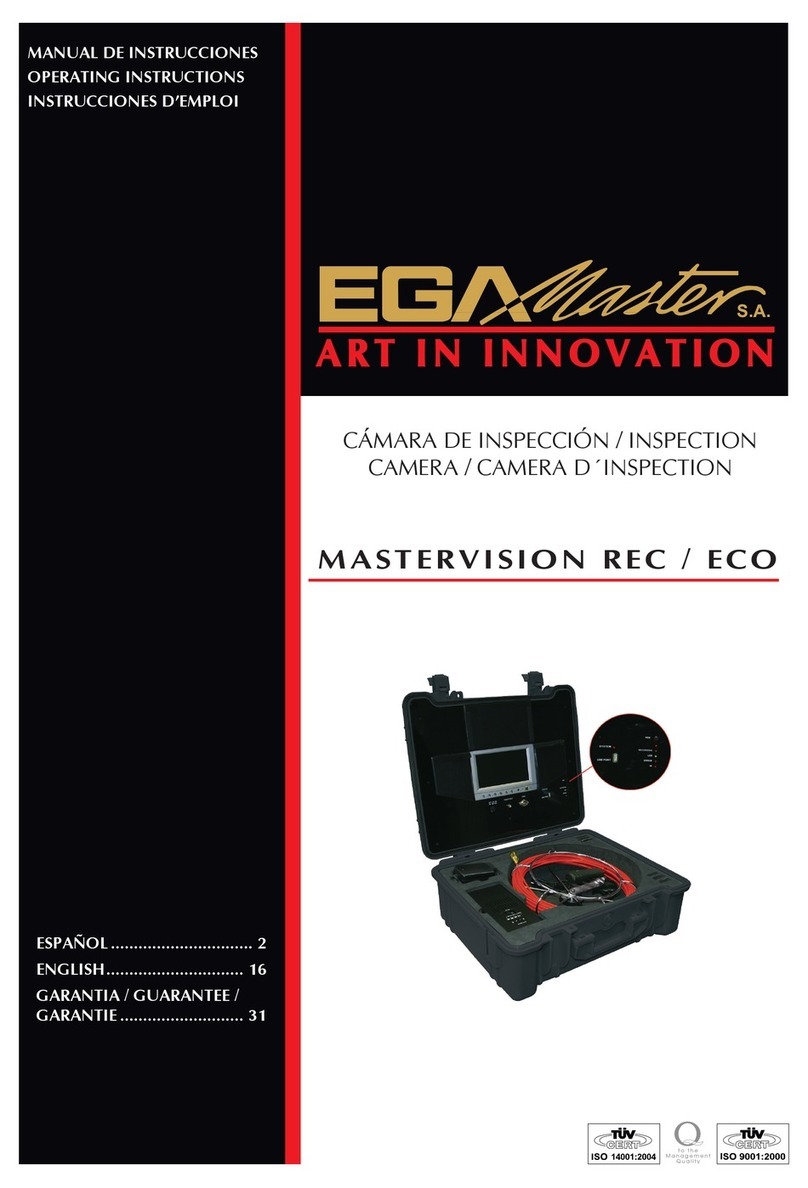EGAmaster MASTERVISION REC operating instructions