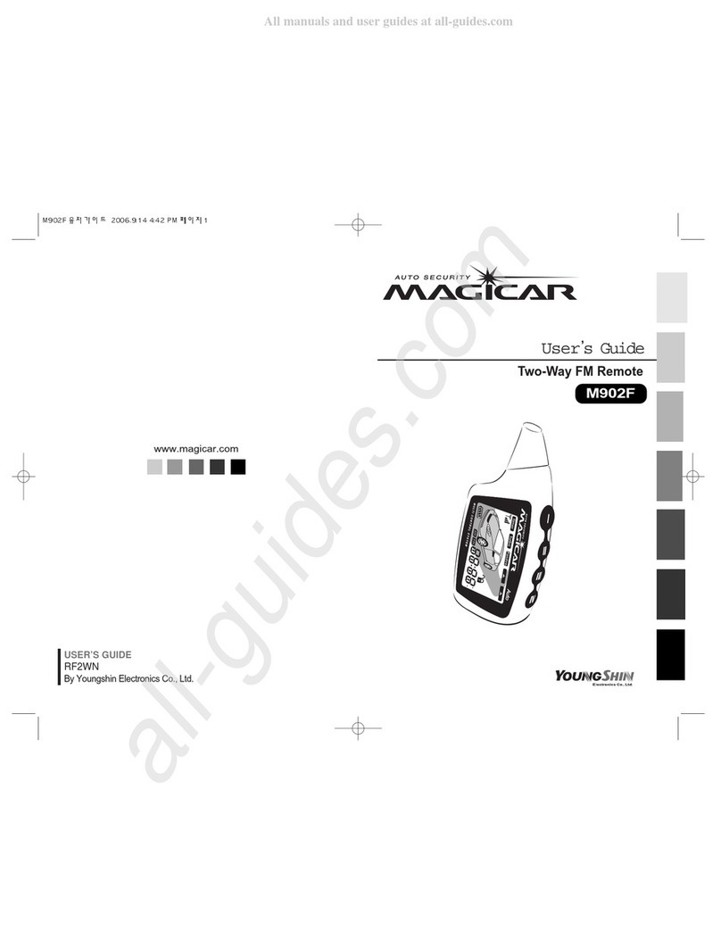 YoungShin Magicar M902F User manual