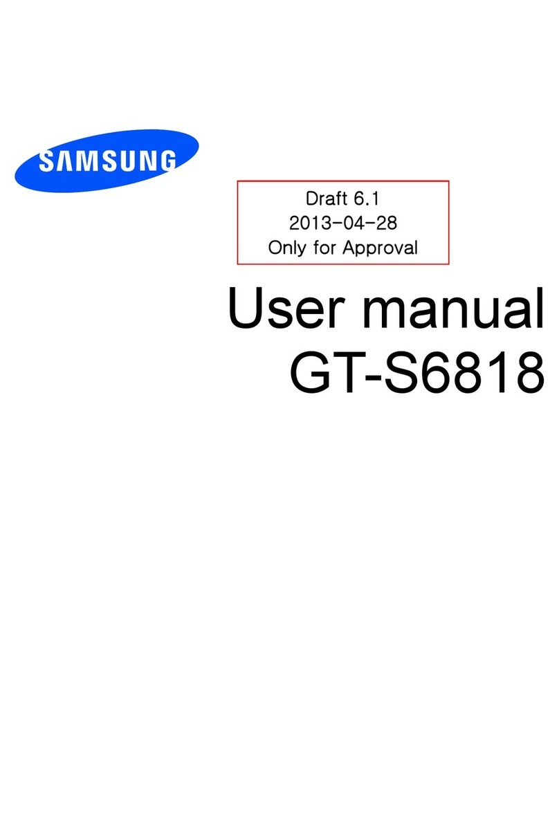 Samsung GT-S6818 User manual Samsung GT-S6818 User manual