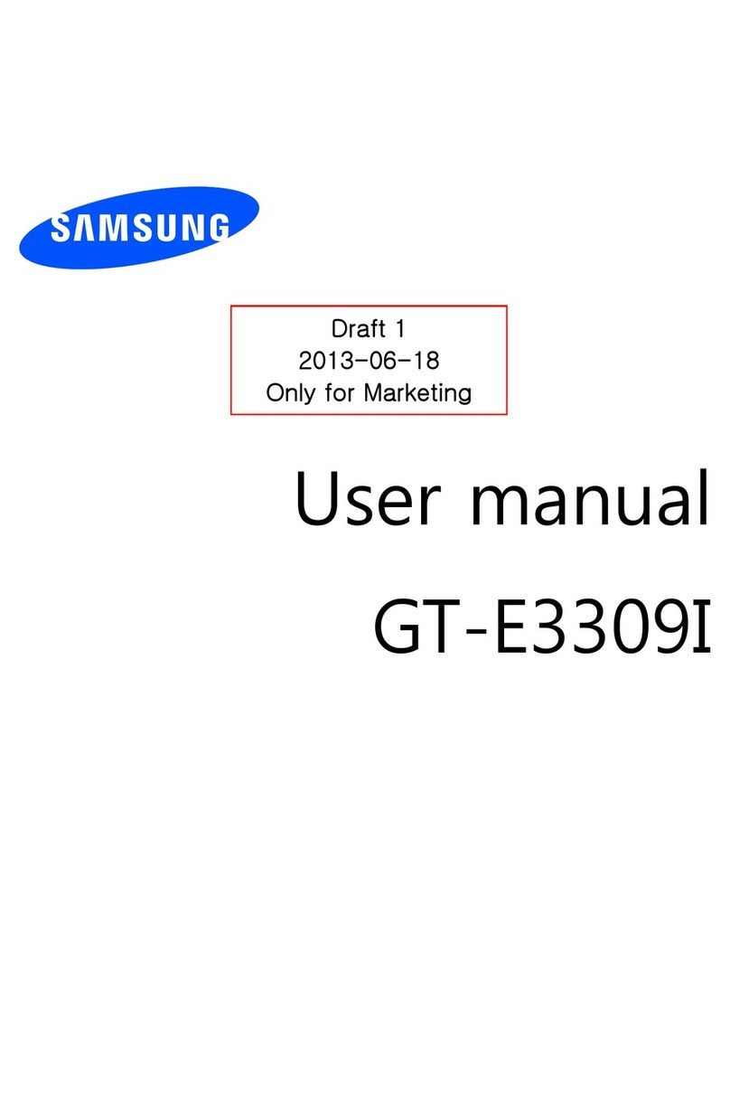 Samsung GT-E3309I User manual