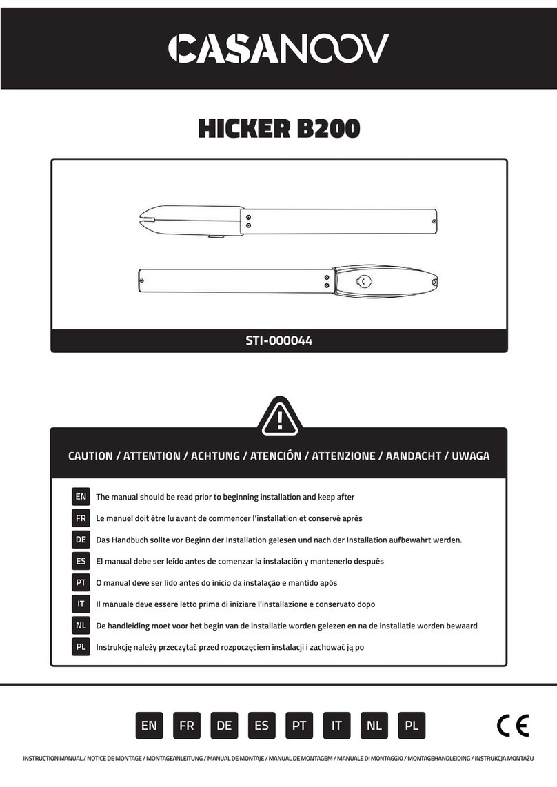 Casanoov HICKER B200 manual
