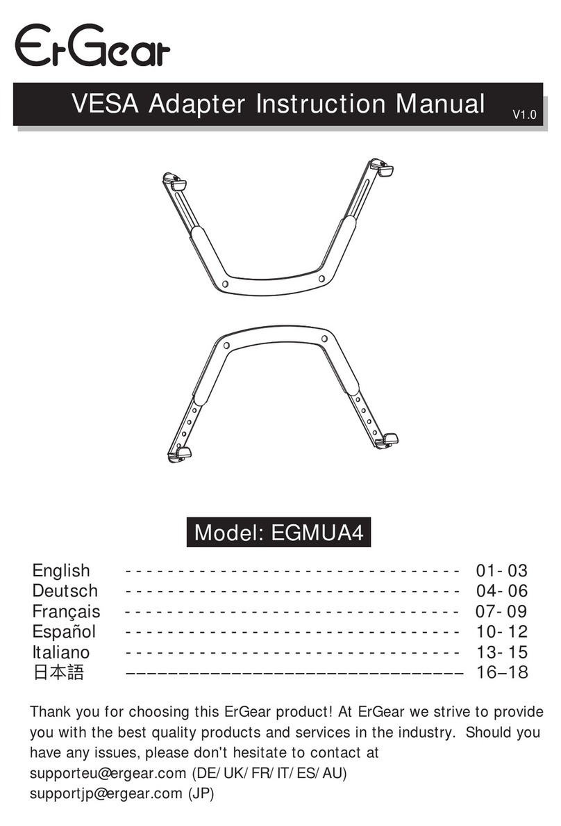 ErGear EGMUA4 User manual