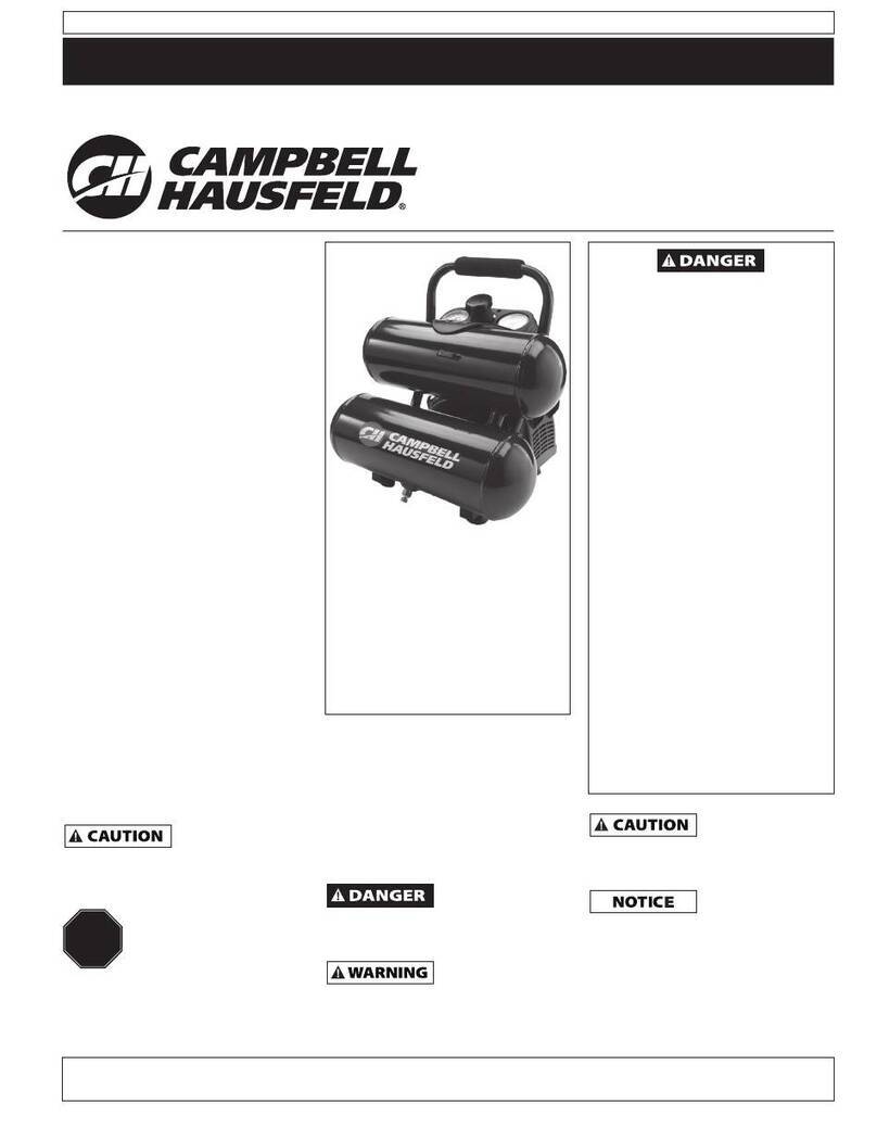 Campbell Hausfeld FP260200 Service manual
