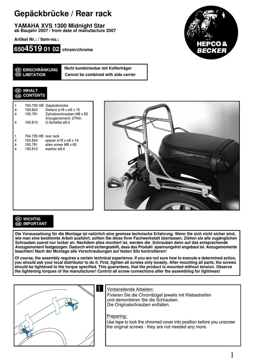 hepco & becker 6504519 01 02 quick start guide