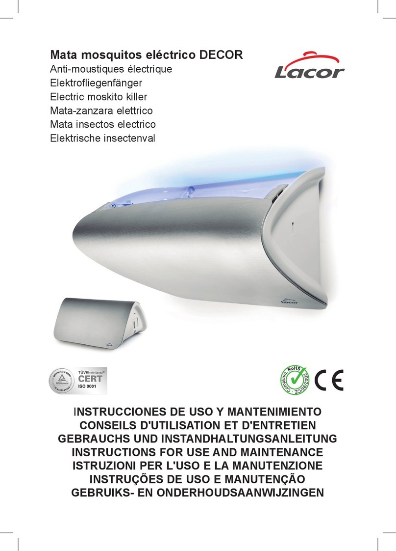 Lacor 39135 Instructions for use and maintenance Lacor 39135 Instructions for use and maintenance