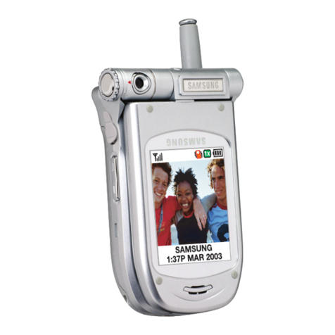 Samsung SCH-a600 Series User manual Samsung SCH-a600 Series User manual