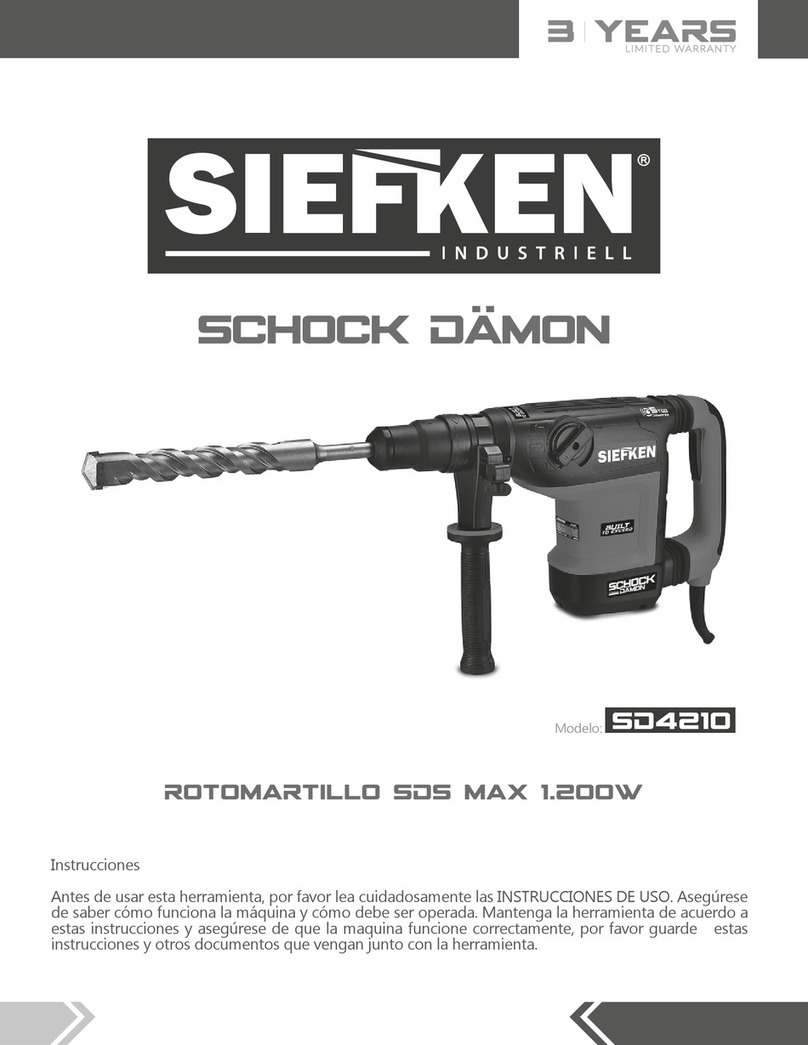 Siefken SCHOCK DAMON SD4210 User manual