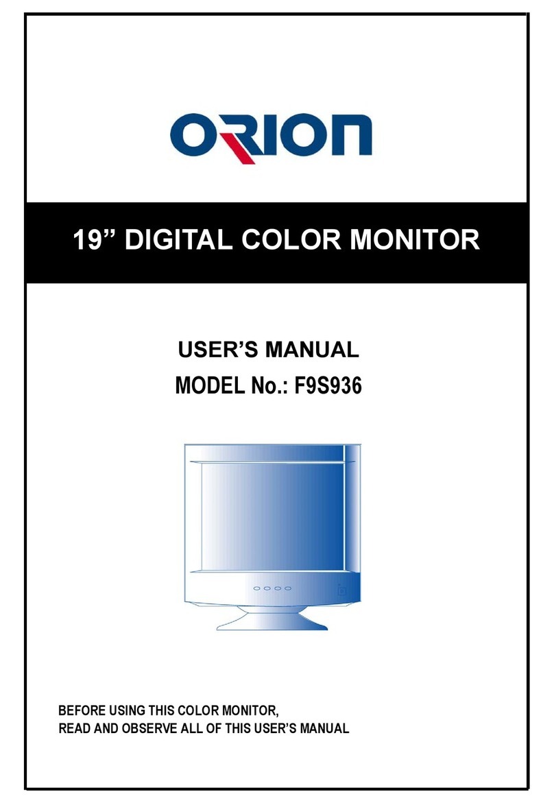 Orion F9S936 User manual