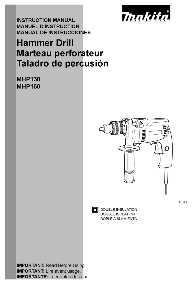 Makita MHP130 User manual