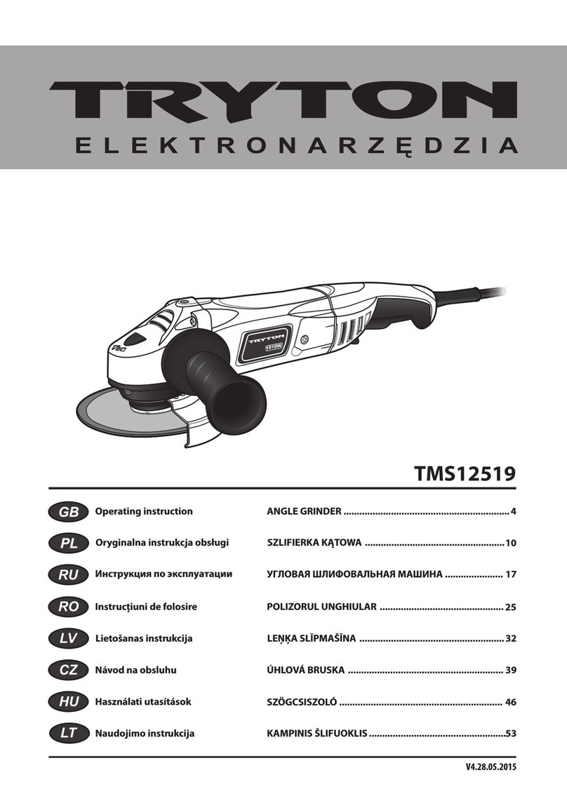 Tryton TMS12519 User manual Tryton TMS12519 User manual