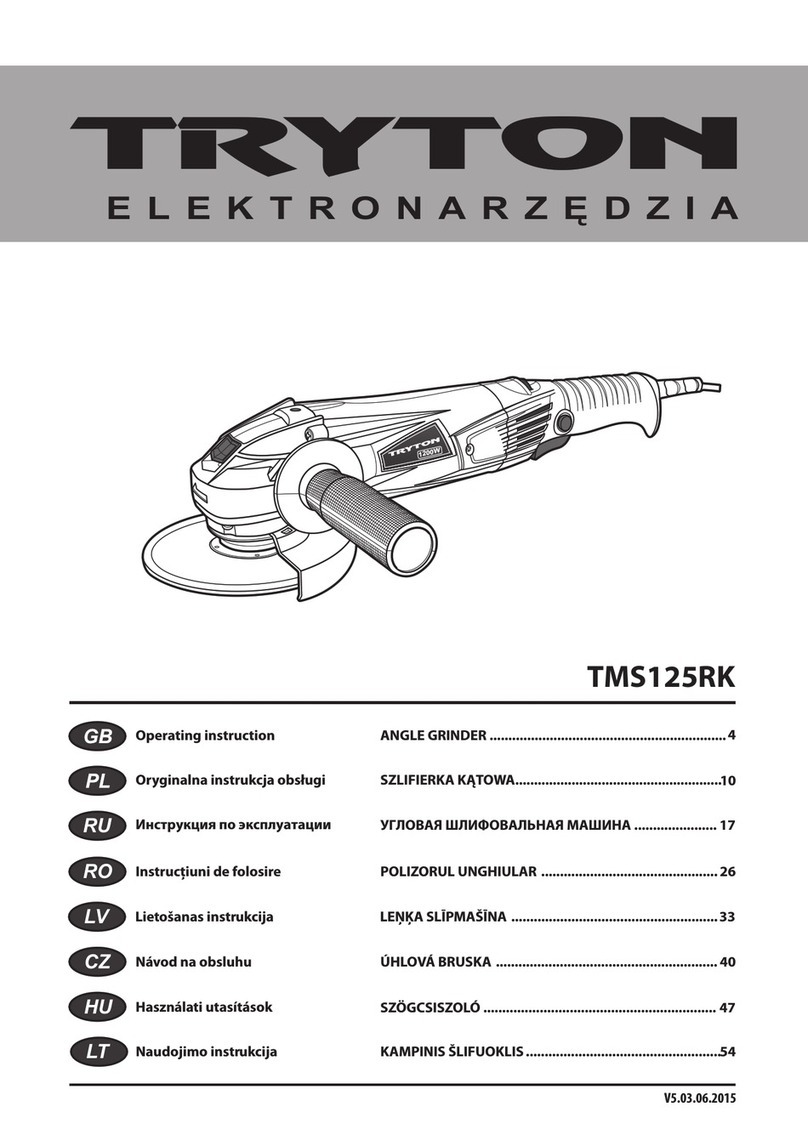 Tryton TMS125RK User manual Tryton TMS125RK User manual