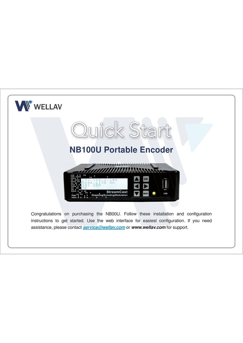 Wellav NB100U quick start