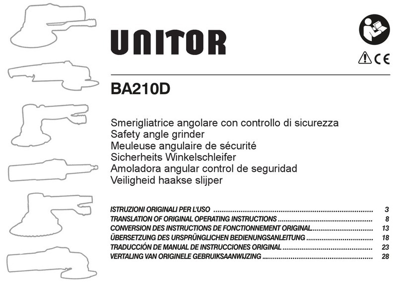 Rupes BA210D Translation of original operating instructions