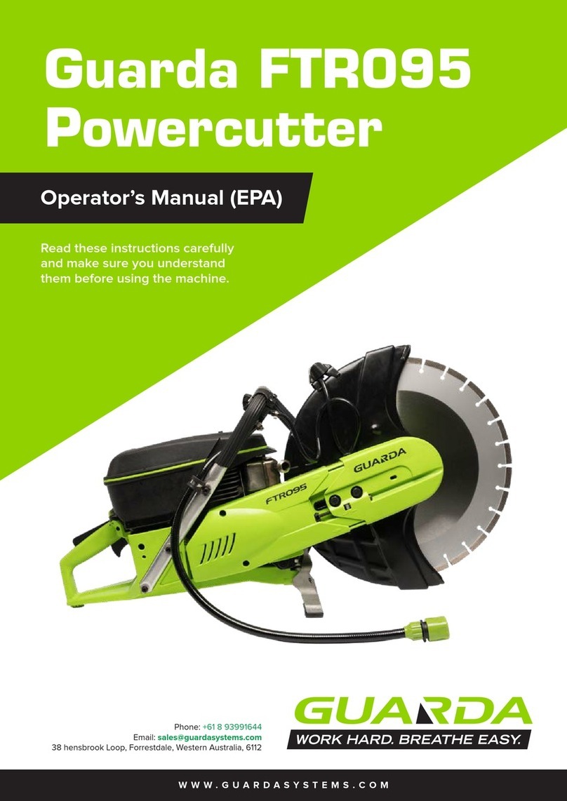 Guarda FTR095 Operator's manual