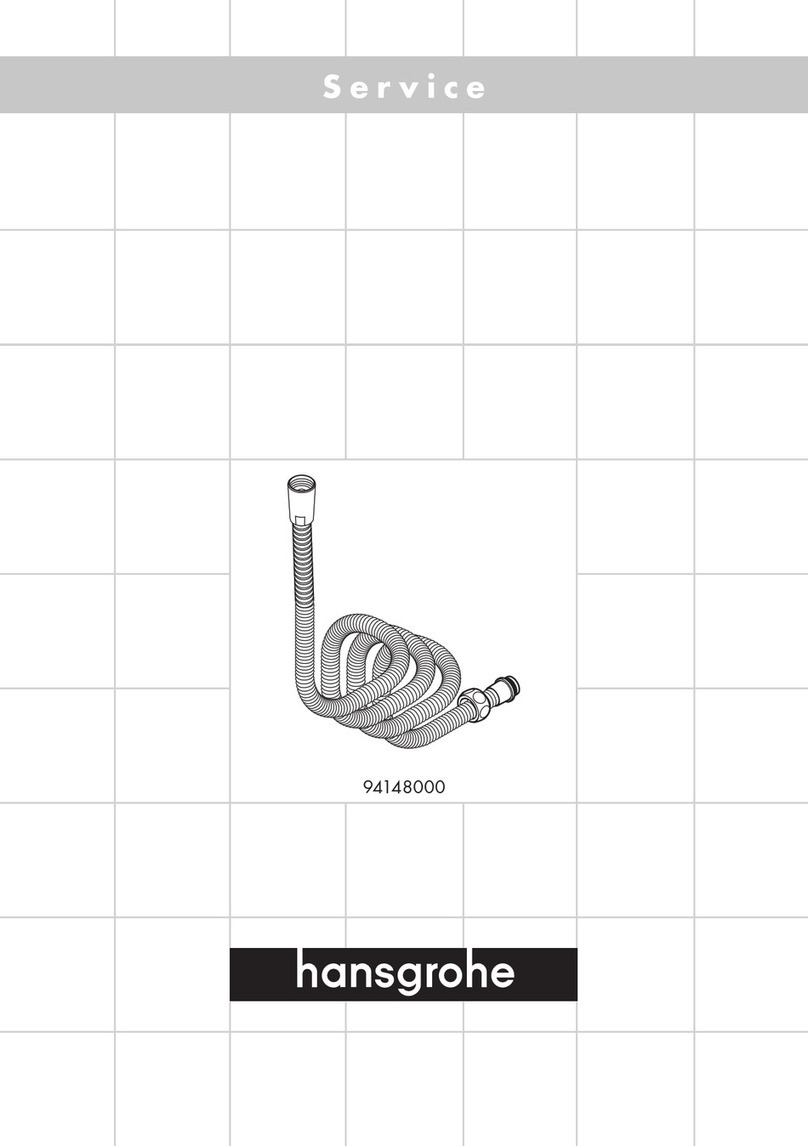 Hans Grohe 94148000 Service manual Hans Grohe 94148000 Service manual