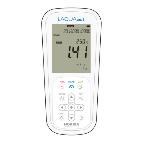 horiba Laqua Act ES-71 Quick manual horiba Laqua Act ES-71 Quick manual