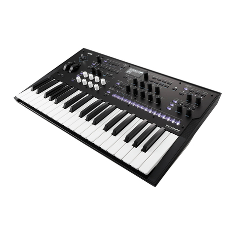 Korg wavestate Editor/Librarian Owner's Manual