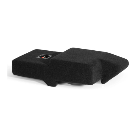 JL Audio Stealthbox SB-GM-TAHOCNSL/10W1v3 User manual