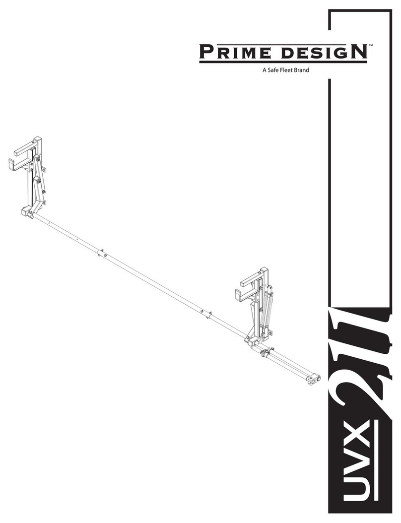 Safe Fleet PRIME DESIGN UVX 211 User manual Safe Fleet PRIME DESIGN UVX 211 User manual