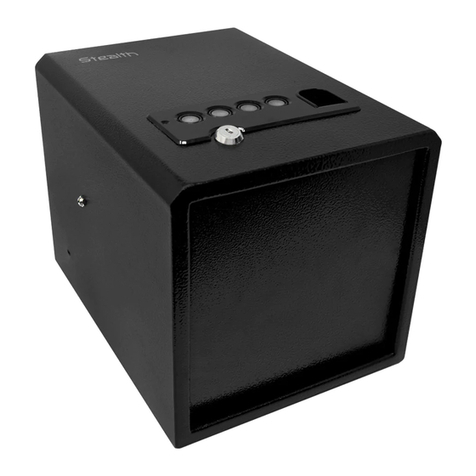 Stealth BIOMETRIC HANDGUN HANGER SAFE User manual