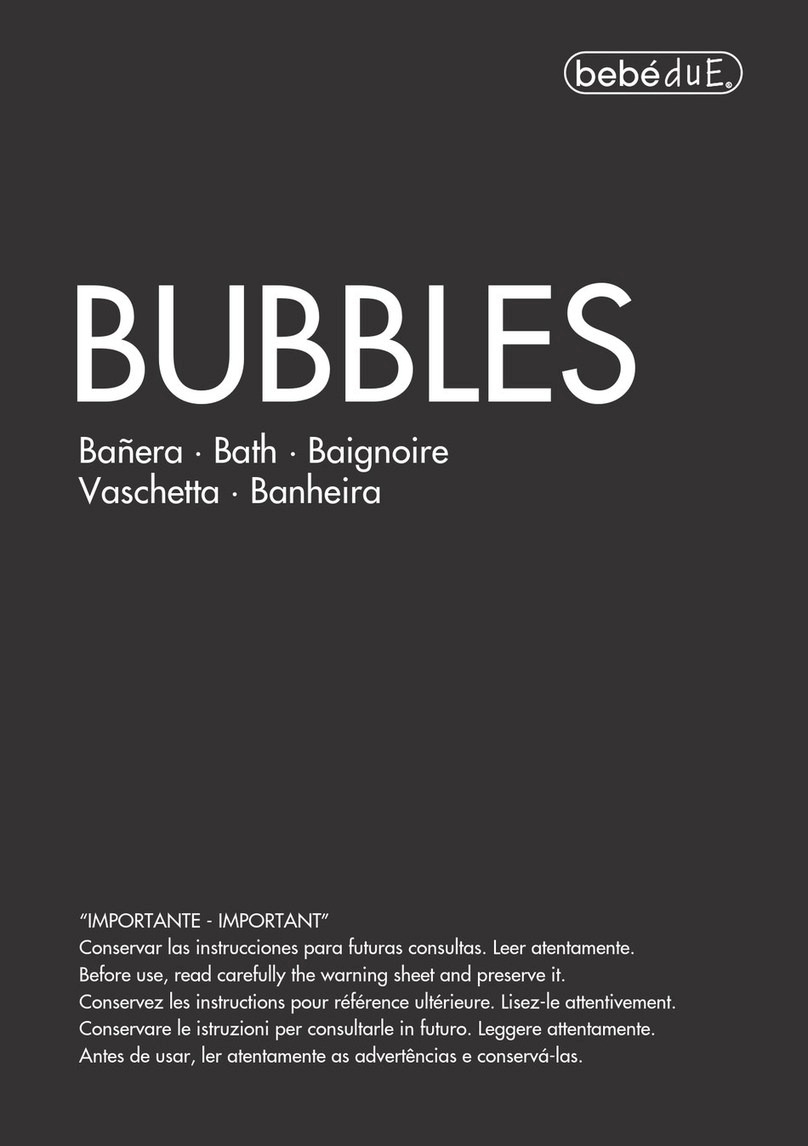 bebeduE BUBBLES manual