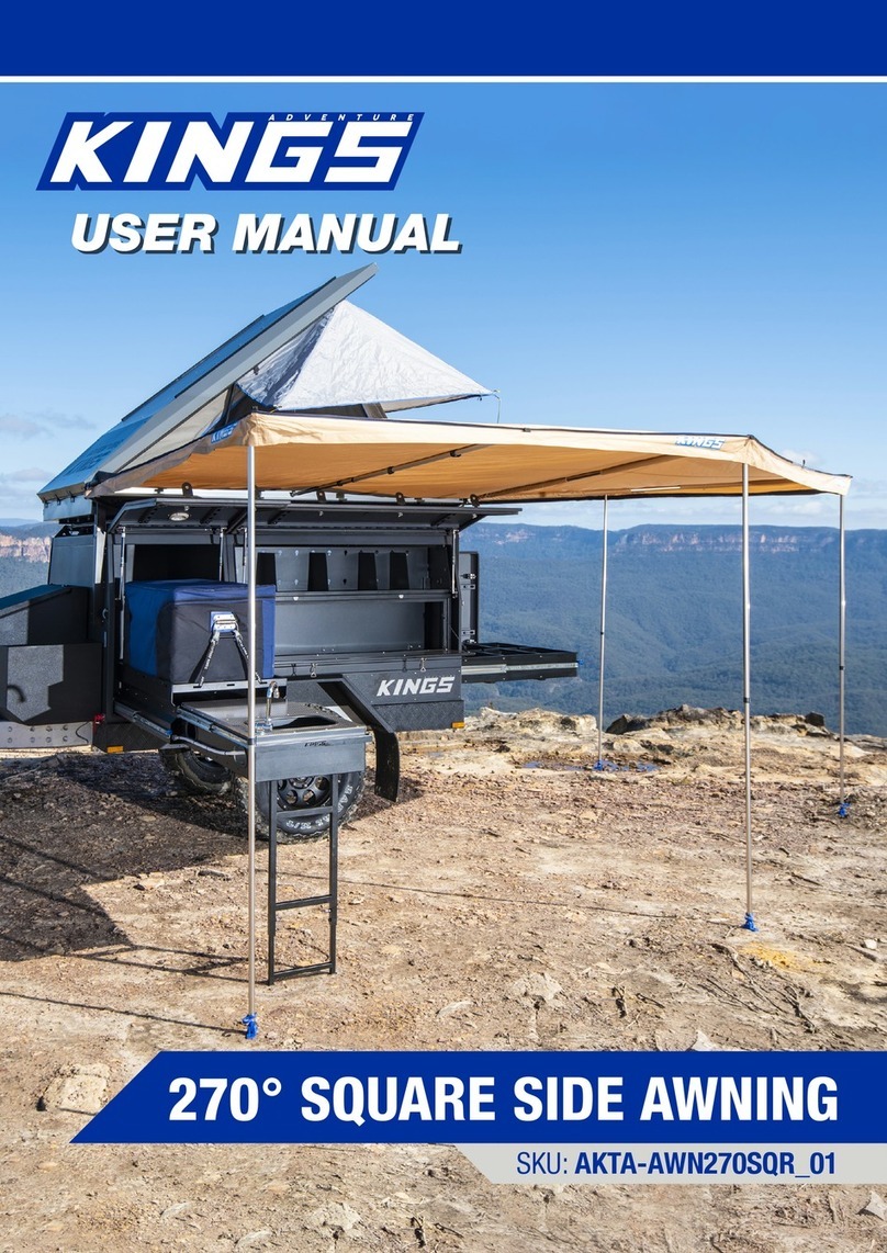 Kings Adventure KTA-AWN270SQR 01 user manual