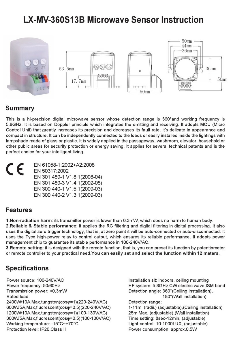 Lexing LX-MV-360S13B Instruction