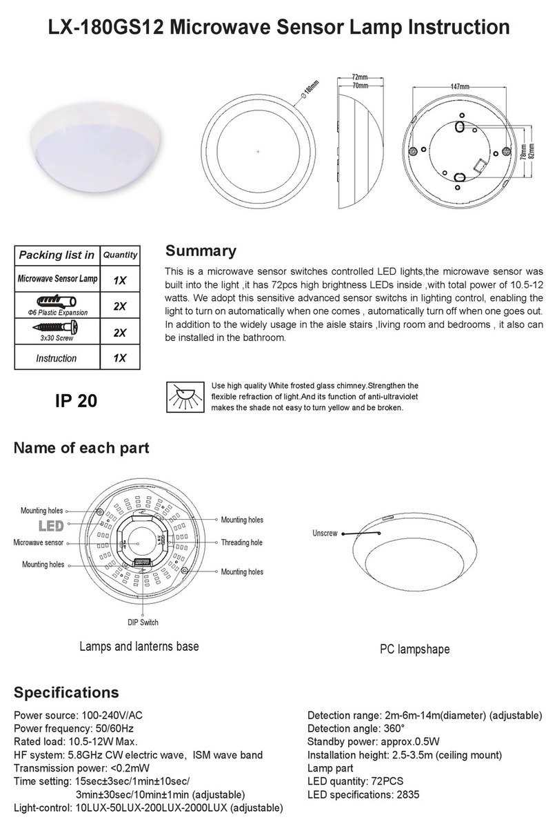 Lexing LX-180GS12 Instruction