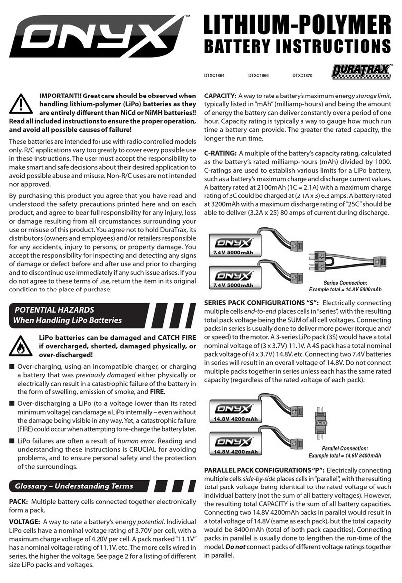 Duratrax onyx DTXC1864 instructions