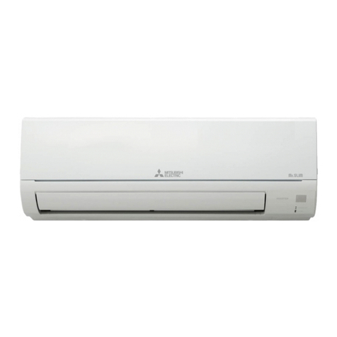 Mitsubishi Electric Mr.SLIM MSY-JP09VF User manual Mitsubishi Electric Mr.SLIM MSY-JP09VF User manual