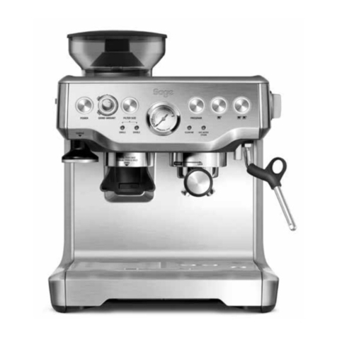 Sage the Barist Express SES875 quick guide