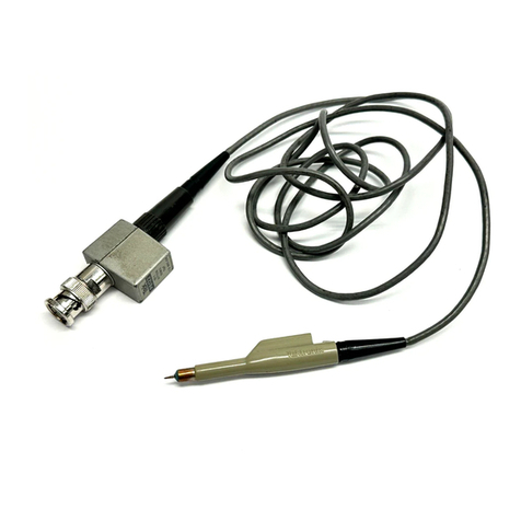 Tektronix P6122 User manual Tektronix P6122 User manual