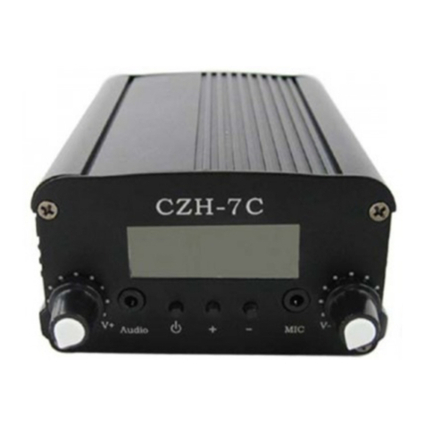 Czerf CZH-7C User manual
