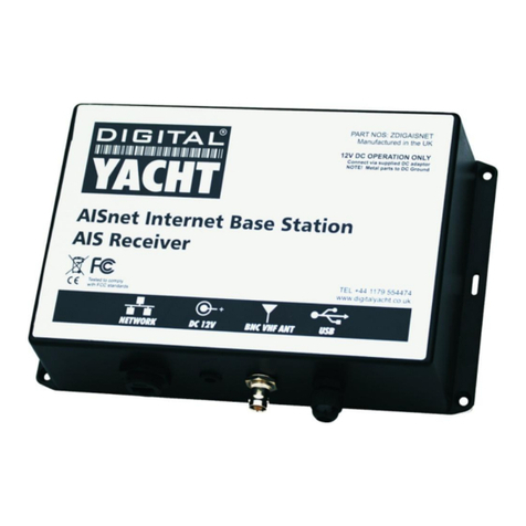DIGITAL YACHT AISnet Internet Base Station Datasheet