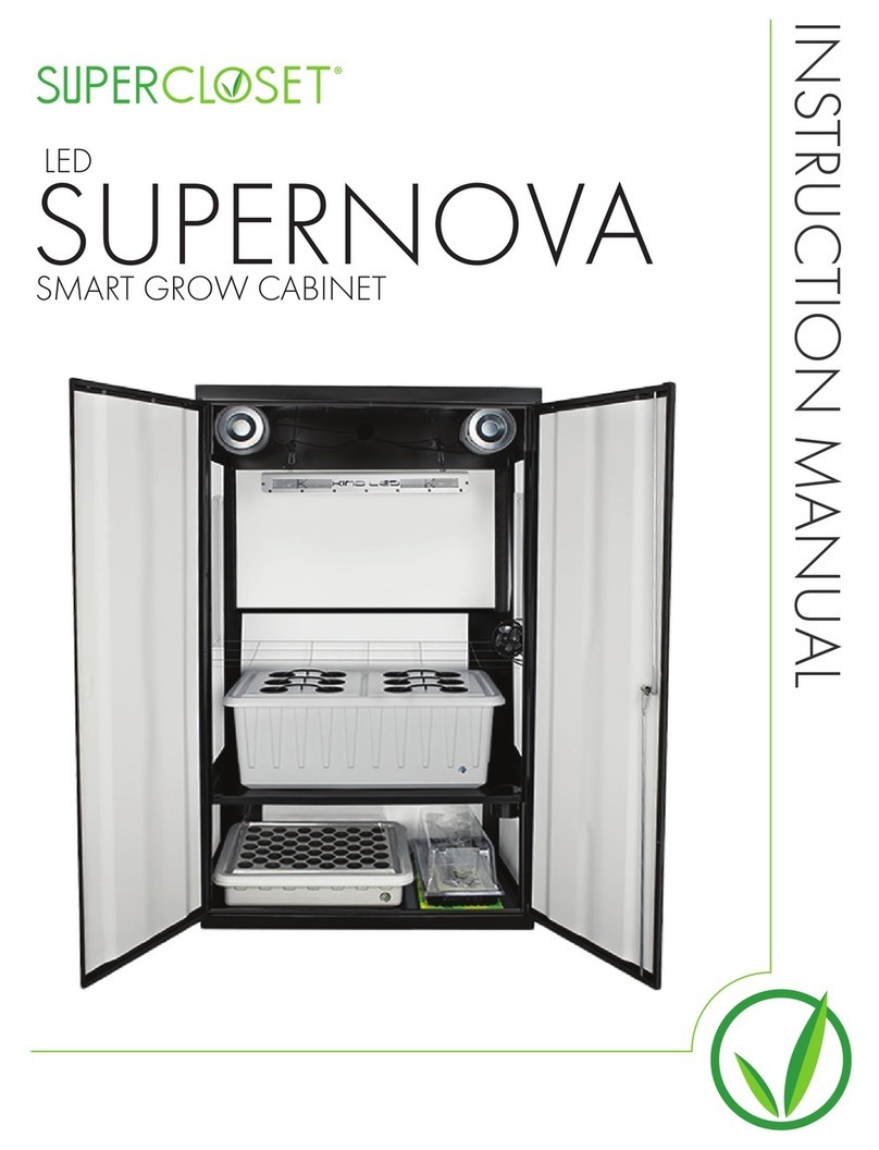 SuperCloset SuperNova instruction manual