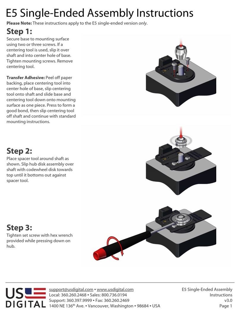 US Digital E5 Assembly instructions