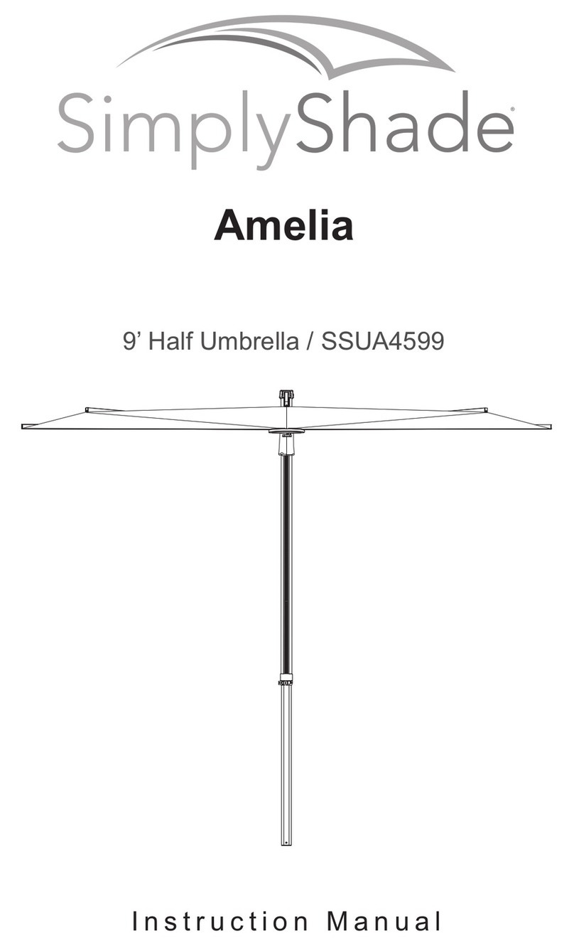 Simply Shade Amelia SSUA4599 User manual