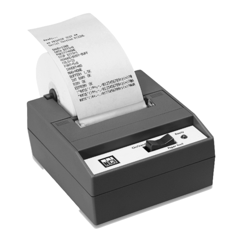 NCI MiniPrinter 122 Series User manual