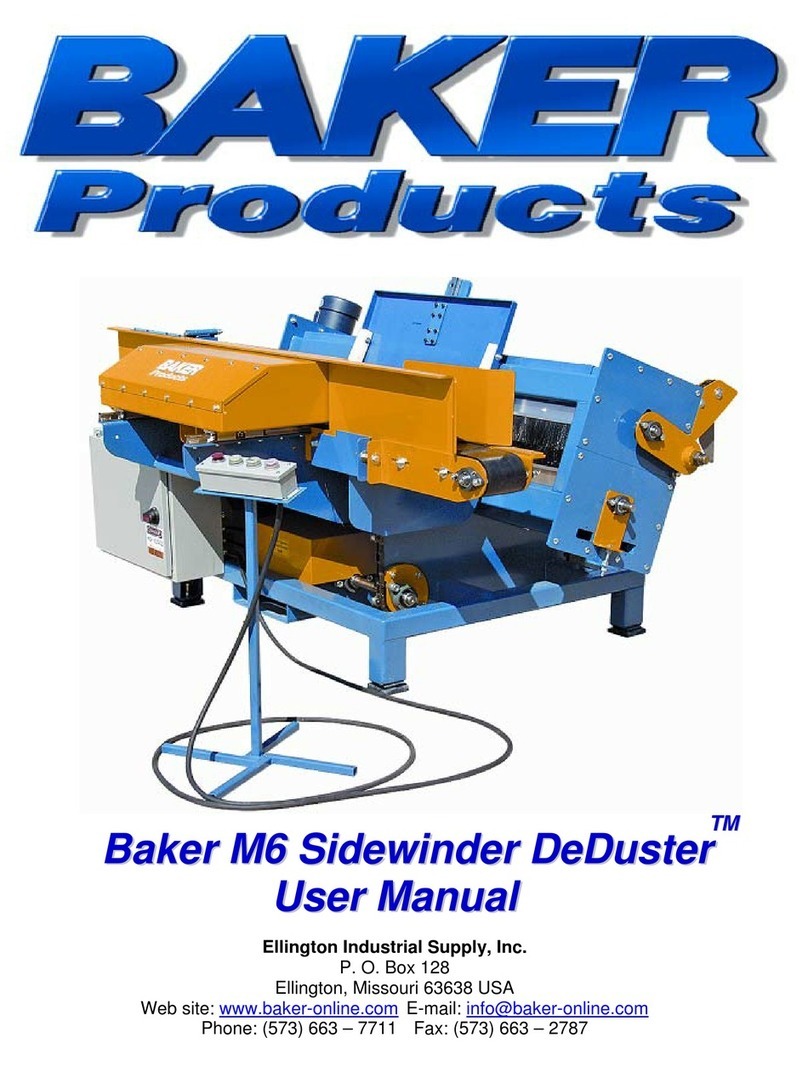 Baker DeDuster M6 user manual