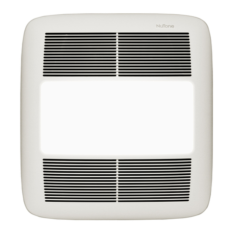 NuTone ULTRA Pro RN110L User manual