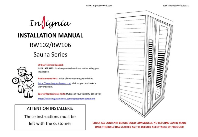 Insignia RW102 installation manual