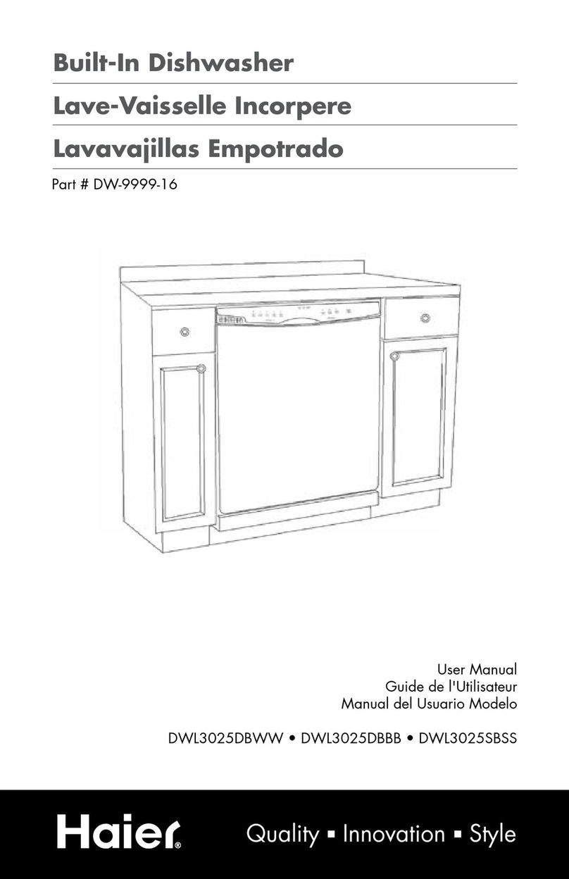 Haier DW-9999-16 User manual
