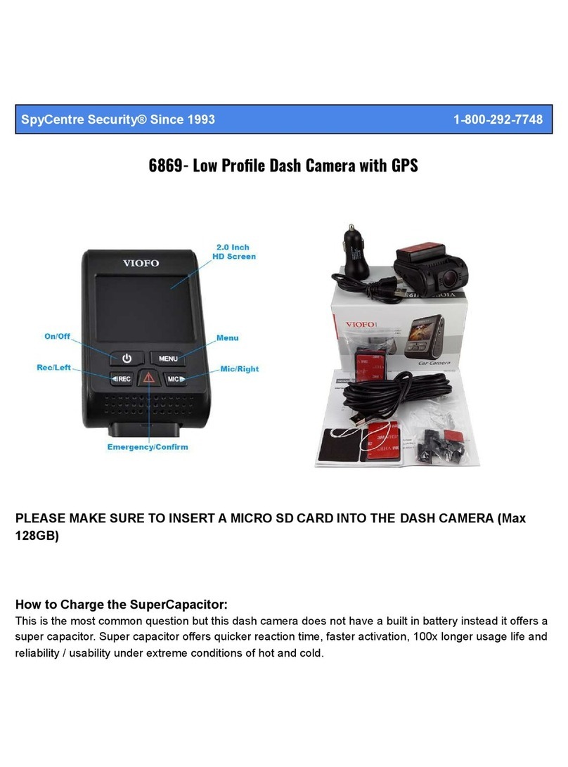 Spycentre Security 6869 quick start guide