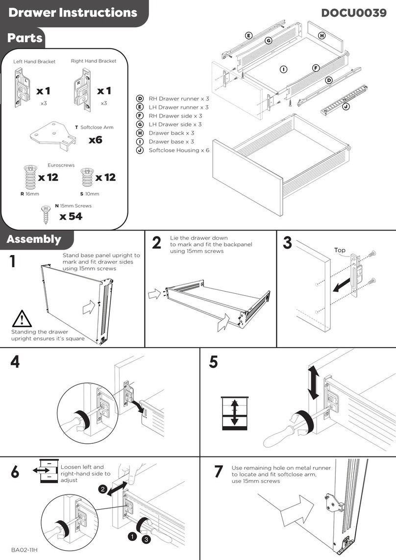 KITCHEN KIT BA02-11G User manual