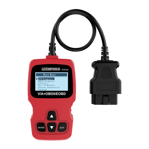Meec tools OBD-II / VAG operating instructions