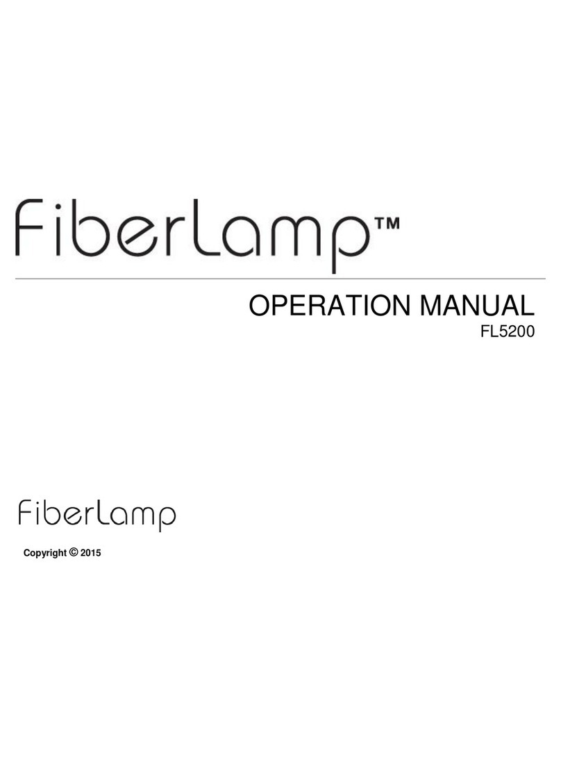FiberLamp FL5200 Operation manual